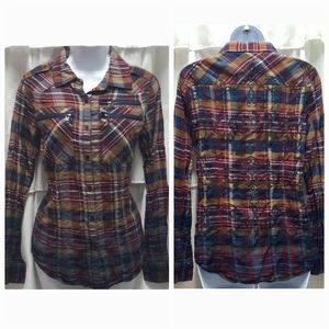 Harley-Davidson Plaid Button Down Shirt